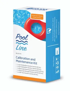 Swimming pools/SPAs maintenance and calibration kit for pH and ORP electrodes