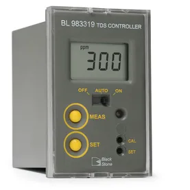 TDS Mini Controller, Range: 0 to 1999 mg/L (ppm), Dosing Relay: Contact Closed when Reading falls be