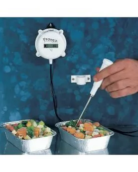 Water resistant Pronto wall-mounting precision thermometer; resolution: 0.1°C Range: 50.0 to 150.0°C