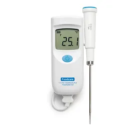 Portable T-type thermocouple thermometer with HI767C1 ultra-fast penetration probe