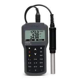 Digital pH,EC,DO portable meter with HI829113 pH electrode