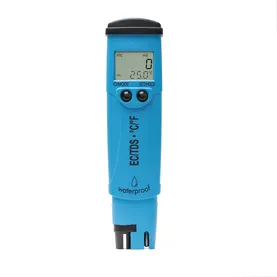 DiST® 6 EC/TDS/Temperature tester; EC resolution: 0.01 mS/cm, TDS resolution: 0.01 g/L (ppt) Range: 