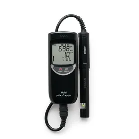 Portable Waterproof pH/EC/TDS Low Range Meter (0 to 3999 µS/cm, 0 to 2000 ppm)