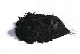 Charcoal wood powder