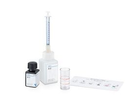 Compact Laboratory for Aquaristics Reagents and accessoires for the determination of: