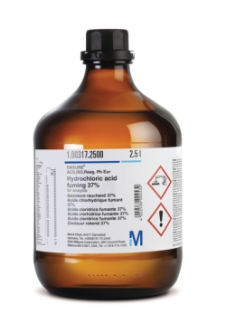 Hydrochloric acid fuming 37% for analysis EMSURE® ACS,ISO,Reag. Ph Eur