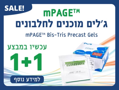 ג'לים מוכנים לחלבונים 1+1