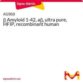 β Amyloid 1-42, aβ, ultra pure, HFIP, recombinant human