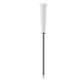 HI99165 replacement pH/temperature electrode for cheese with DIN connector, stainless steel body,