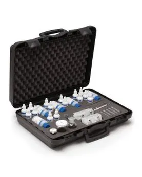 Cooling and boiler test kit; alkalinity (as CaCO3), chloride (Chlorine-), hardness (as CaCO3), pho