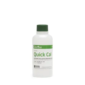 GroLine Quick Cal Solution for Single Point pH/EC calibration, 230 mL bottle