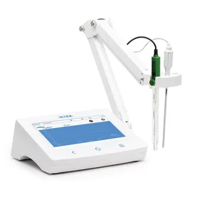 Advanced pH/ORP/Temperature Benchtop Meter, 7-inch Color Display, 800 x 480p Resolution, Capacitive 