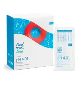 Pool Line 4.01 pH Value @25°C, (25) 20 mL sachets