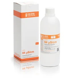 84 µS/cm EC value @ 25°C, 500 mL bottle