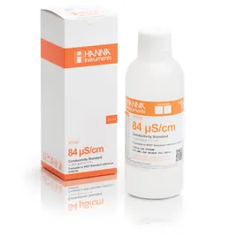 84 µS/cm @ 25°C Conductivity Standard Solution, 230 mL bottle