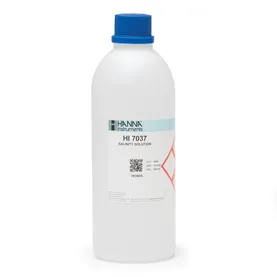 Calibration solution for 100% NaCl (Seawater Salinity) Readings, 500 mL bottle