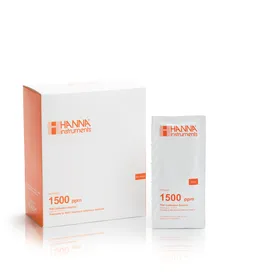 1500 mg/L (ppm) TDS value @ 25°C, (25) 20 mL sachets