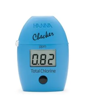 Total chlorine Checker HC® colorimeter: Range 0.00 to 3.50 ppm (mg/L)