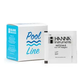 Pool Line Iron, EPA Phenantroline, reagents for 25 tests