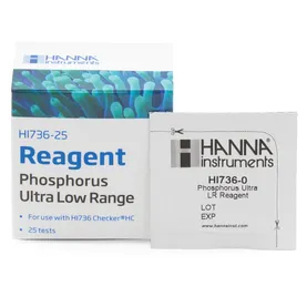 Phosphorus, ultra low range, ascorbic acid, reagents for 25 tests