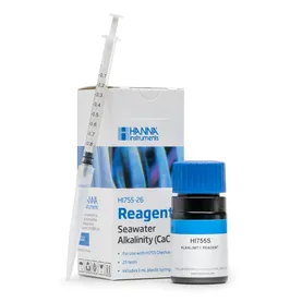 Alkalinity, colorimetric method, Reagents for 25 tests