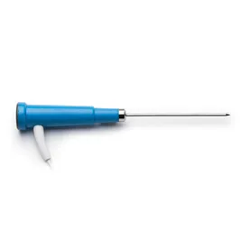 General purpose penetration probe with 3.3’ (1m) cable, blue handle