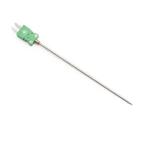 Penetration K-type thermocouple probe with stainless steel tube