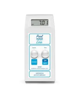 Pool Line pH and mV precision simulator with a pH resolution of ±0.01 and an mV resolution of 1
