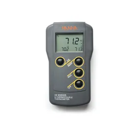 K-type thermocouple thermometer, Range: -50.0 to 199.9°C and 200 to 1350°C; -58.0 to