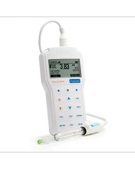Professional portable pH meter for wine analysis