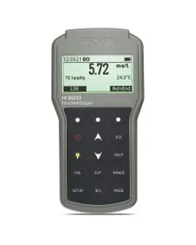 Waterproof portable dissolved oxygen and BOD meter; Range: DO 0.00 to 50.00 ppm; 0.0 to 600.0 %