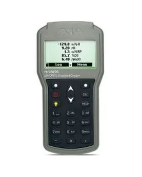 pH/ORP/DO/Pressure/Temperature Waterproof Multiparameter Portable Meter supplied with HI7698196
