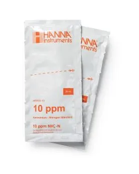 10 ppm Ammonium Calibration Standard Sachets for HI7609829-10 Ammonium ISE (25 x 20 mL)