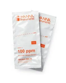 100 ppm Ammonium Calibration Standard Sachets for HI7609829-10 Ammonium ISE (25 x 20 mL)