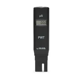 PWT Pure water test Range: 0.0 to 99.9 ?S/cm