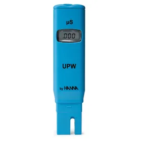 UPW Ultra pure water test Range: 0.000 to 1.999 μS/cm