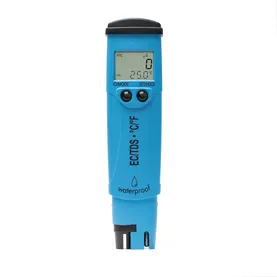 DiST® 5 EC/TDS/Temperature tester; EC resolution: 1 µS/cm, TDS resolution: 1 mg/L (ppm) Range: 0 to 