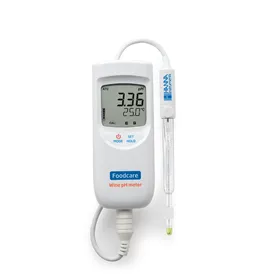 pH meter for wine analysis, range pH -2.00 to 16.00 pH, with FC10483 pH electrode