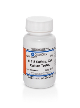G 418 Sulfate, Cell Culture Tested - CAS 108321-42-2 - Calbiochem