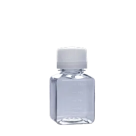 PET Media Bottles, 125 ml, Sterile, 96 un. - ABDOS