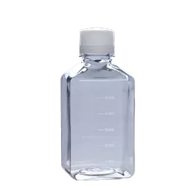 PET Media Bottles, 500 ml, Sterile, 120 un. - ABDOS