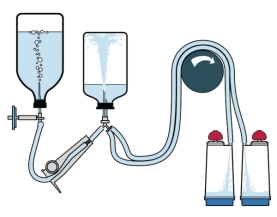 Sterisolutest EZ Device for soluble powders in vials