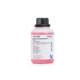 Buffer solution pH 4 (citric acid/sodium hydroxide/hydrogen chloride) colour: red traceable