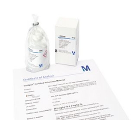 Silicon ICP standard traceable to SRM from NIST SiO₂ in NaOH 2 % 1000 mg/l Si CertiPUR®