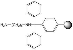1,6-Diaminohexane trityl resin