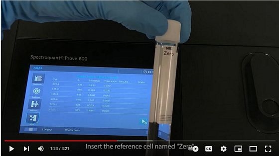 Just prove it with your Spectroquant prove photometer control photocheck vimeo