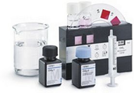 Chlorine Test (free chlorine) Method: colorimetric, DPD, with color-disk comparator MColortest™
