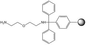 Bis-(2-aminoethyl)-ether trityl resin