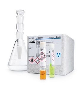 COD Cell Test for seawater / high chloride contents Method: photometric 5.0 - 60.0 mg/l Spectro