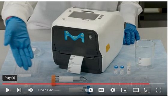 מדפסת למדבקות מעבדה- סרטון הכרות MilliSentials™ Lab Labeling System